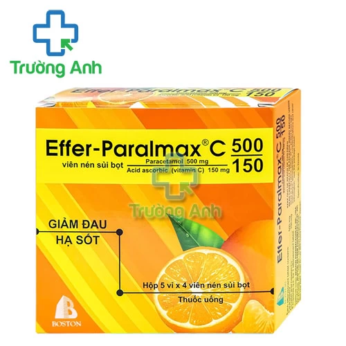 Effer-Paralmax C - Thuốc điều trị triệu chứng đau, viêm và sốt